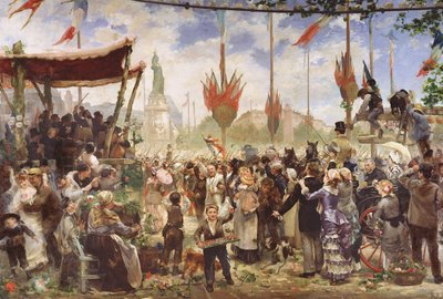 The 14th July 1880 by Alfred Roll